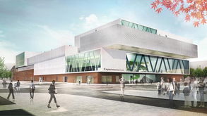 綠色斜螺旋科研部中心大樓 cebra前礦泉水裝瓶廠 哥本哈根丹麥建筑師cebra作品